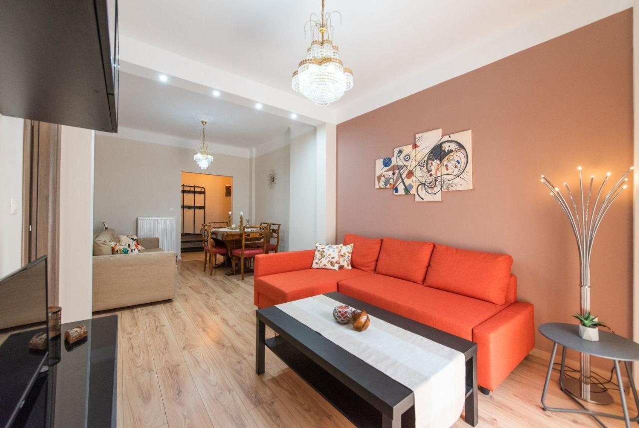 Apricot By Halu! Cozy Apt Next To Agia Sophia Metro Station Tesalónica Exterior foto