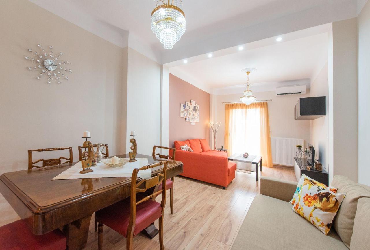Apricot By Halu! Cozy Apt Next To Agia Sophia Metro Station Tesalónica Exterior foto
