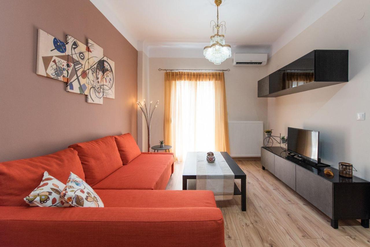 Apricot By Halu! Cozy Apt Next To Agia Sophia Metro Station Tesalónica Exterior foto